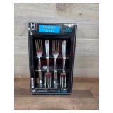 36-Piece Stainless Steel Dinner Fork Set