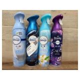 4 Assorted Air Freshener Sprays
