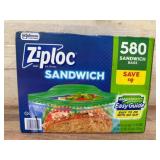 Ziploc Sandwich Bags, 580 Count