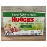 Huggies Natural Care Sensitive Wipes