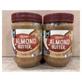 Two Creamy Almond Butter Jars