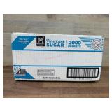 Bulk Pack of 2000 Pure Cane Sugar Packets