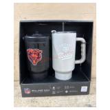 Chicago Bears NFL Tumbler and Mug Set