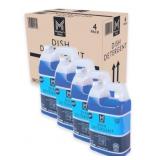 Commercial Dish Detergent, 4-Pack