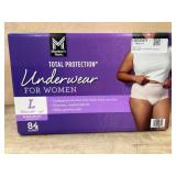 Womenï¿½s Protective Underwear, 84 Count