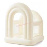 Cream Indoor Double Arch Bounce House