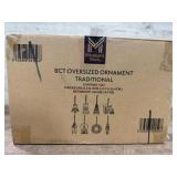 8-Piece Oversized Traditional Ornaments Set