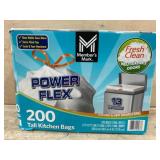Tall Kitchen Garbage Bags, 200-Pack
