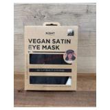 Vegan Satin Eye Mask for Night Use