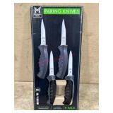 4 Paring Knives in Original Packaging