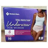 Womenï¿½s Protective Underwear, 96-Count