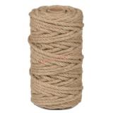 Jute Rope, 4mm, 150 Feet Spool