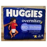 Huggies Overnites Diapers Size 4 Pack