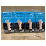 Disposable Food Gloves, One Size Fits Most