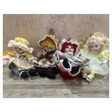 4- Marie Osmond cupcake porcelain dolls
