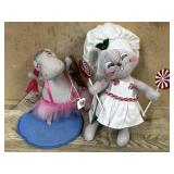 Annalee 10 inch Candy Chef and 8 in Tu Tu cute