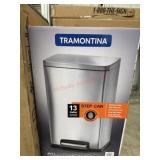 Tramontina 13 gallon step trash can