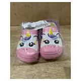 Children's Unicorn-Themed Pink Shoes size 12