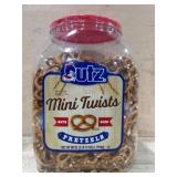 Utz Mini Twists Pretzels Jar