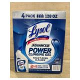 Lysol Advanced Power Clinging Gel, 4-Pack