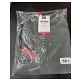 Women's XL Half-Zip Pullover in Green