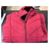 Women's Large DKNY Coat in Red
