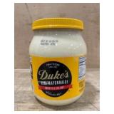 Duke's Real Mayonnaise Jar