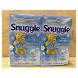 Two-Pack Snuggle Blue Sparkle Dryer Sheets