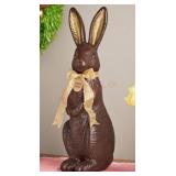 24-Inch Chocolate Bunny Decoration