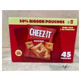 Sam's Club Cheez-It Original Crackers Box, 45 Pack
