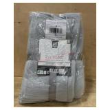 Gray Cotton Washcloth 6-Pack
