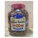 Snyder's Mini Twists Pretzels Jar