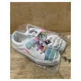 Rainbow-Accent Kids' Sneakers Size 13