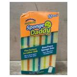 12-Pack Dual-Sided Sponge Daddy Sponges
