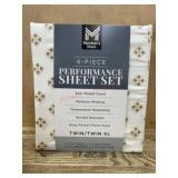 4-Piece Twin/Twin XL Performance Sheet Set