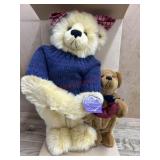 Annette Funicello 14 inch bears in blue sweaters