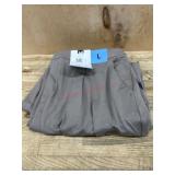 Gray Women's Drawstring Pants, Size Large