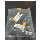 Men's Full-Zip Sweater in Green, Size M