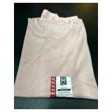 Women's XL Pink Crewneck Short-Sleeve Shirt