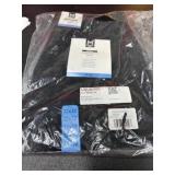 Black Straight Fit Men's Pants, Size 32x32