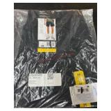 Men's Black Athletic Shorts, Size M