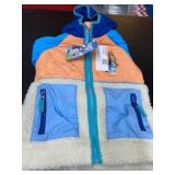 Children's Hooded Quilted Jacket With Pockets