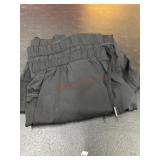 Women's Black Joggers, Size Large