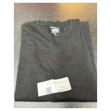 Black Short-Sleeve Women's T-Shirt, Size Large