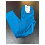 Girls' Blue Leggings, Size 7/8