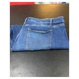 Women's Blue Denim Jeans, Size 20W