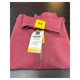 Women's Pink Half-Zip Pullover