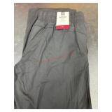 Women's Black Wide Leg Travel Pants, Size XL