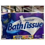 Ultra Premium Bath Tissue, 45 Rolls