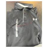 Men's Black Polo Shirt, Size Large